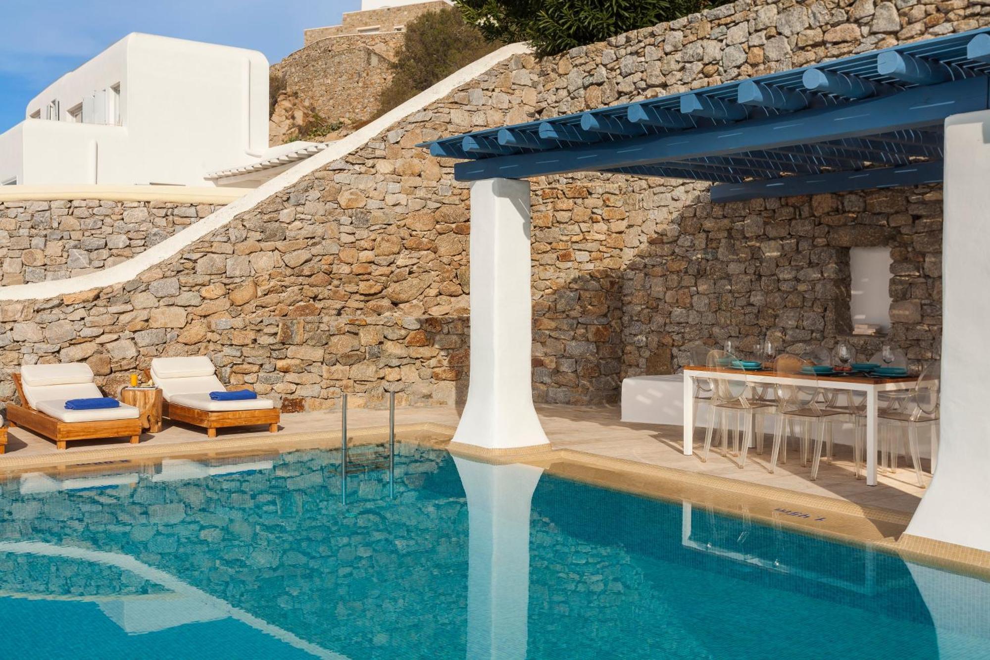 Agl Luxury Villas Mykonos Town Buitenkant foto